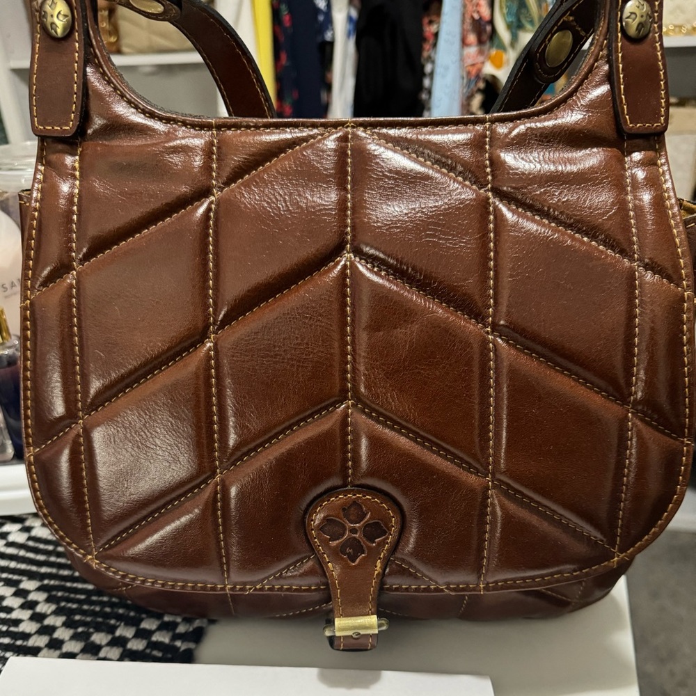 Patricia Nash London Saddle Bag